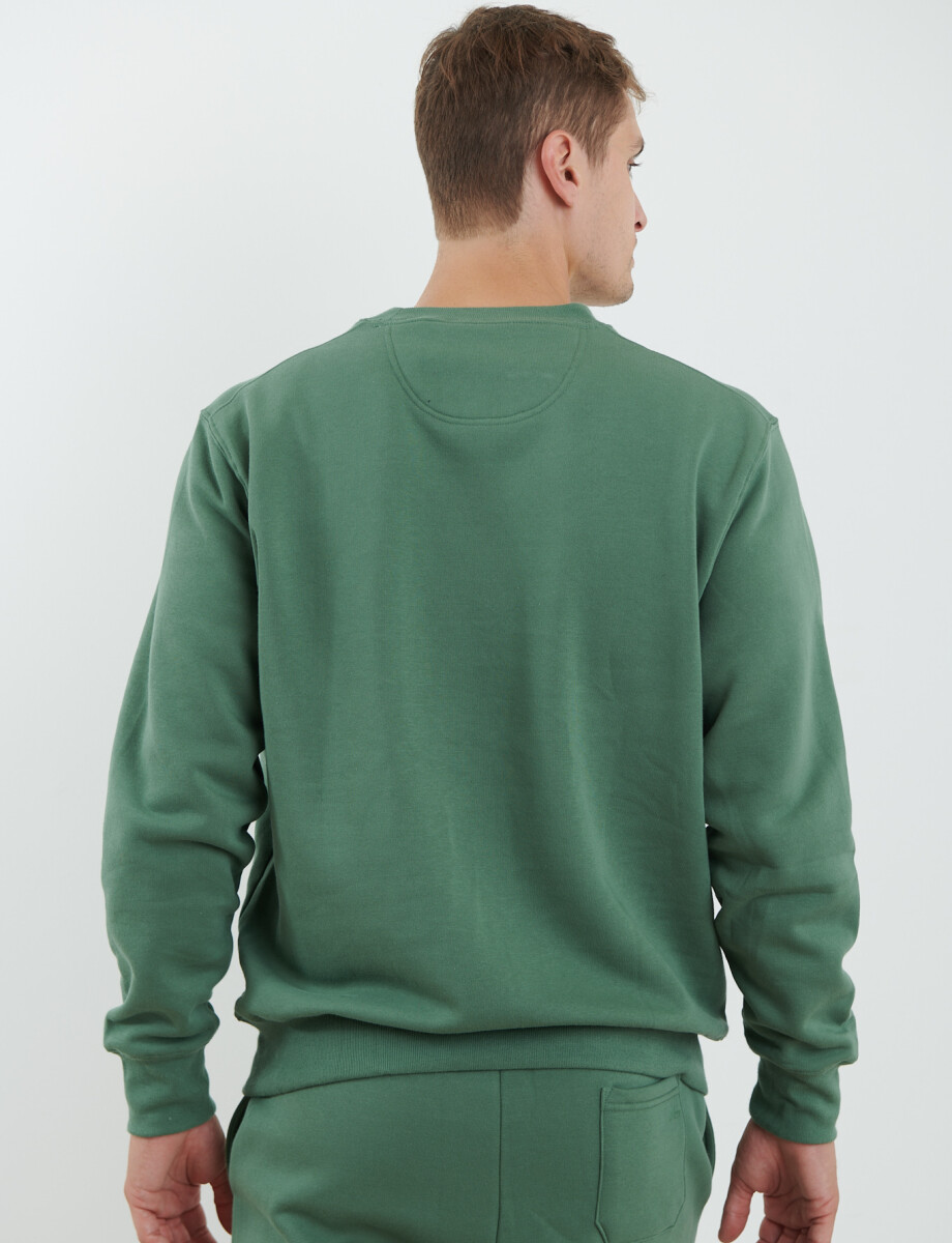 470559 SWEATER HARRY Verde Claro Melange