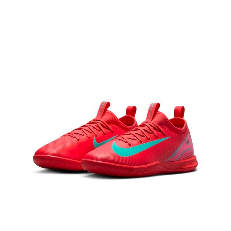 Championes de fútbol Jr Zoom Vapor 16 Academy de Niños Rosado