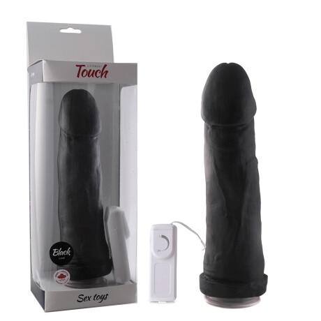 Vibrador Super Large Con Ventosa Negro