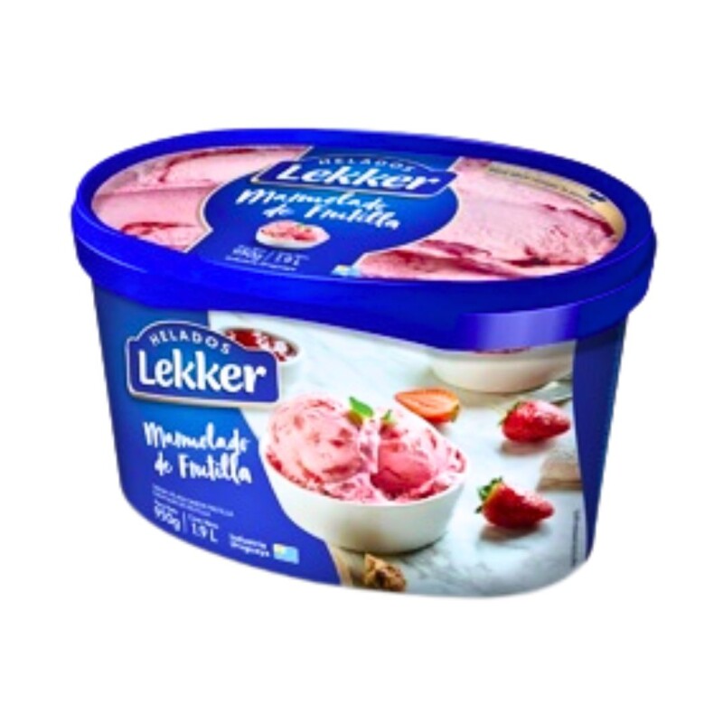 Helado Frutilla Marmolad c/Pulpa Lekker - 1,9 lt Helado Frutilla Marmolad c/Pulpa Lekker - 1,9 lt