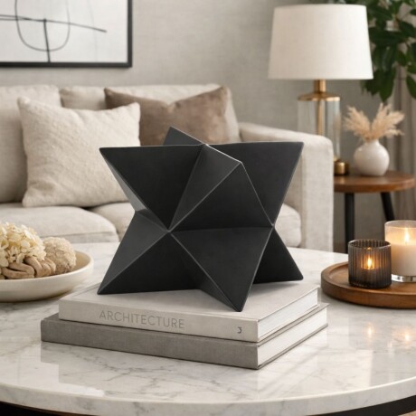 DECORACION GEOMETRIC VIASONO Negro - Small