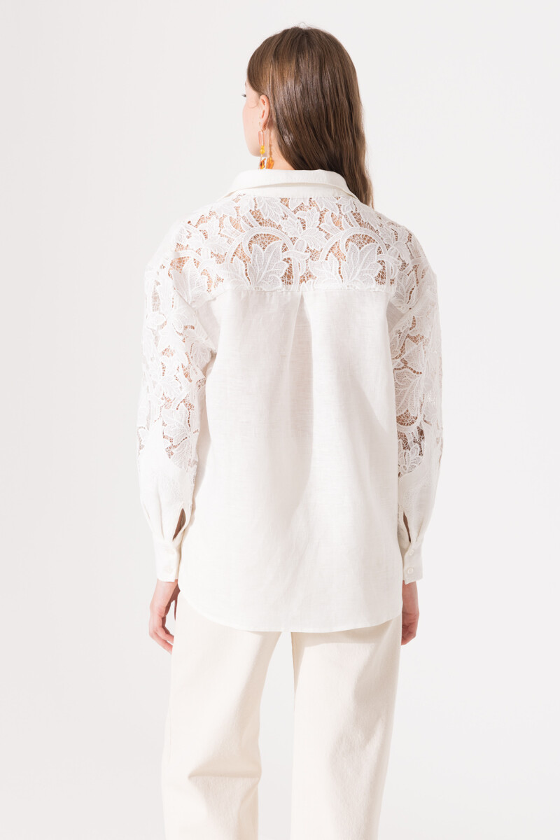 CAMISA JUNGLE Blanco