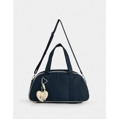 Bolso Sport Beige Azul Marino