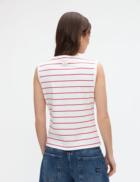 Musculosa Marisa Rojo