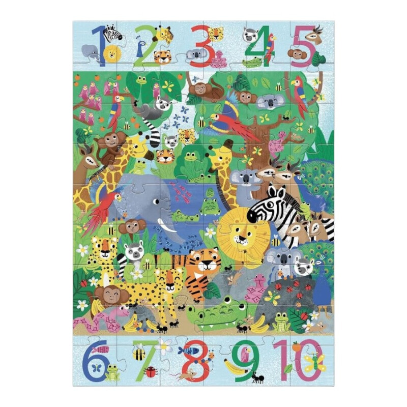 Puzzle Gigante Jungla 54 Piezas Djeco Puzzle Gigante Jungla 54 Piezas Djeco