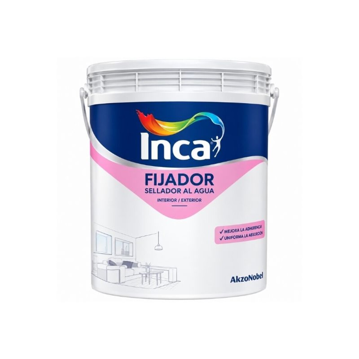 FIJADOR SELLADOR AL AGUA INCA - 4 LT 