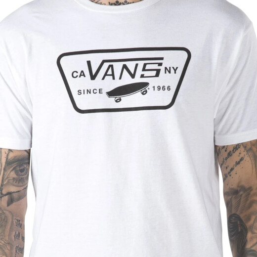 Remera MC Vans Full Patch White Remera MC Vans Full Patch White