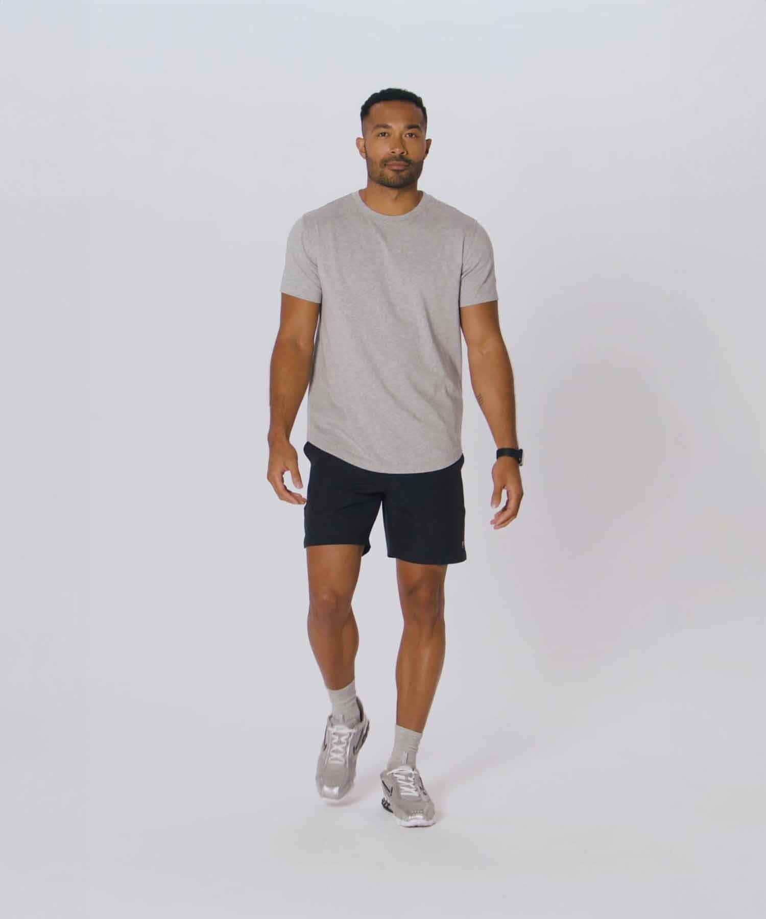 Polo Manga Corta The 24-7 Tee Curved Hem Hombre Oxblood