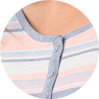 Remeras con botones mujer