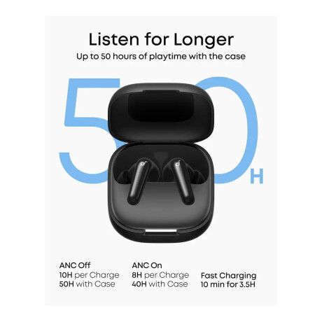 Auriculares Inalámbricos Anker Soundcore P31i ANC IA Negro Auriculares Inalámbricos Anker Soundcore P31i ANC IA Negro
