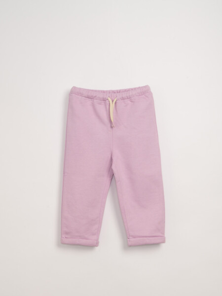 Pantalón deportivo estampado Rosa