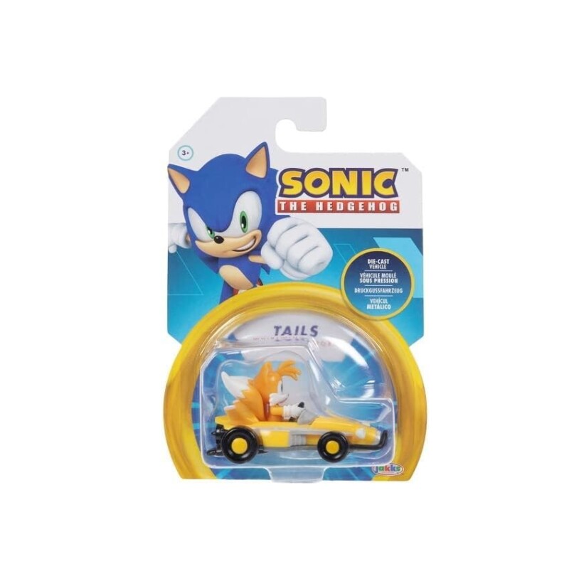 Sonic – Autos Metálicos 1:64 Coleccionables Wave 3 SONIC 1:64 DIE-CAST VEHICLES ASST. - WAVE 3