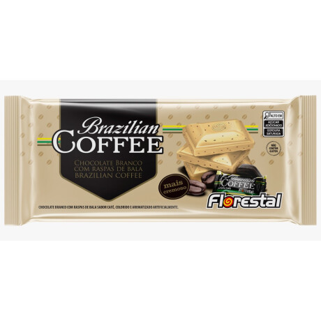 TABLETA CHOCOLATE FLORESTAL 80G BLANCO C/CAFE TABLETA CHOCOLATE FLORESTAL 80G BLANCO C/CAFE