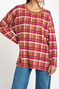 Sweater Intarsia Mocha