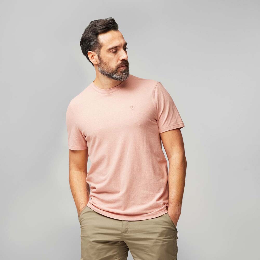 Polo Fjallraven Hemp Blend T-shirt M Hombre Black