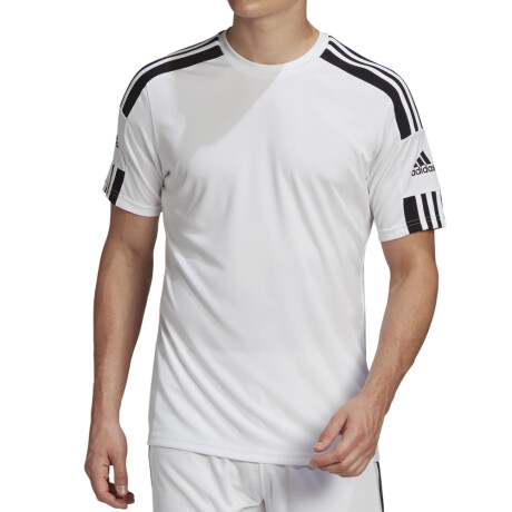 REMERA adidas SQUADRA 21 WHITE/BLACK