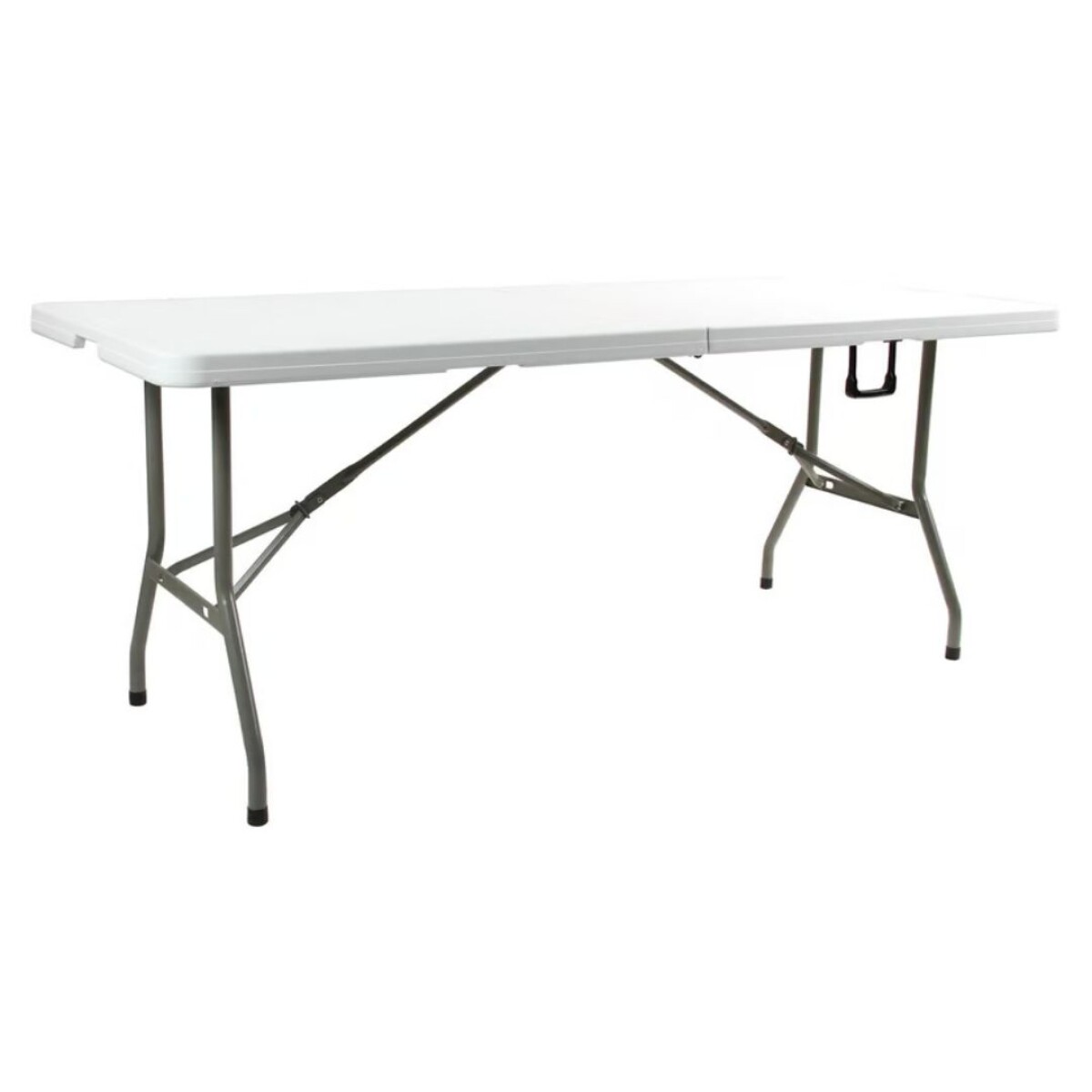 Mesa Plegable Tipo Maleta 180 Cm Color Blanco 