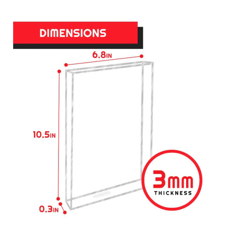 Protector para Comics (acrilico con protección UV) *No incluye comic* Protector para Comics (acrilico con protección UV) *No incluye comic*