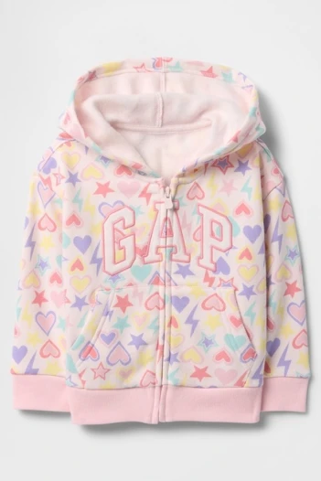 Canguro Con Cierre Logo Gap Toddler Niña Cherry Blossom