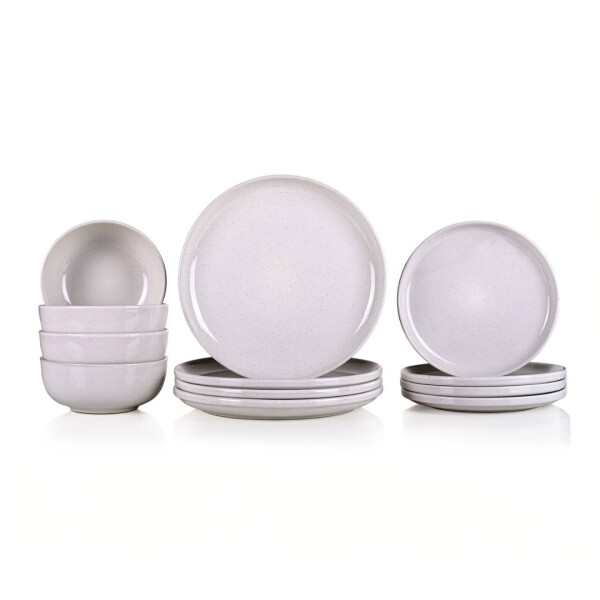 JGO VAJILLA 12PCS BLANCO MARMOLADO JGO VAJILLA 12PCS BLANCO MARMOLADO