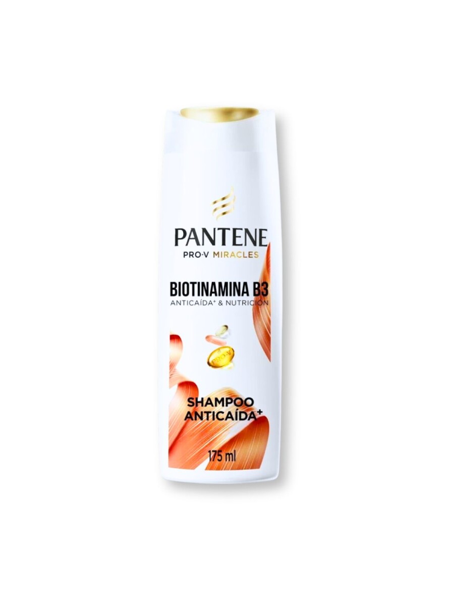Pantene Shampoo Biotinamina B3 Anticaída y Nutrición 175ml 
