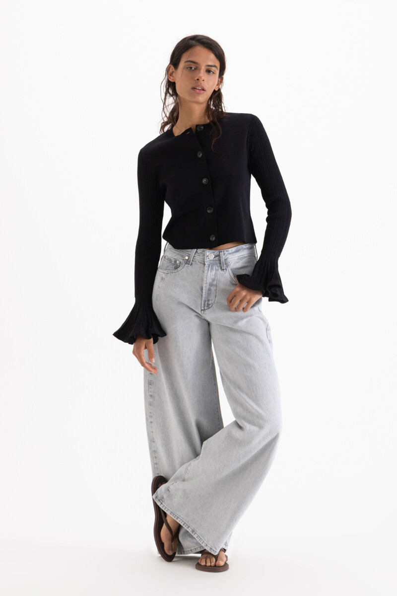 JEANS NINA GREY Gris
