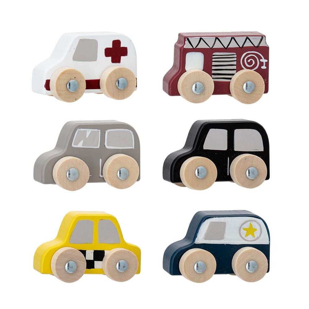 SET MINI VEHICULOS AVIN KIDS MDF MULTICOLOR MULTICOLOR