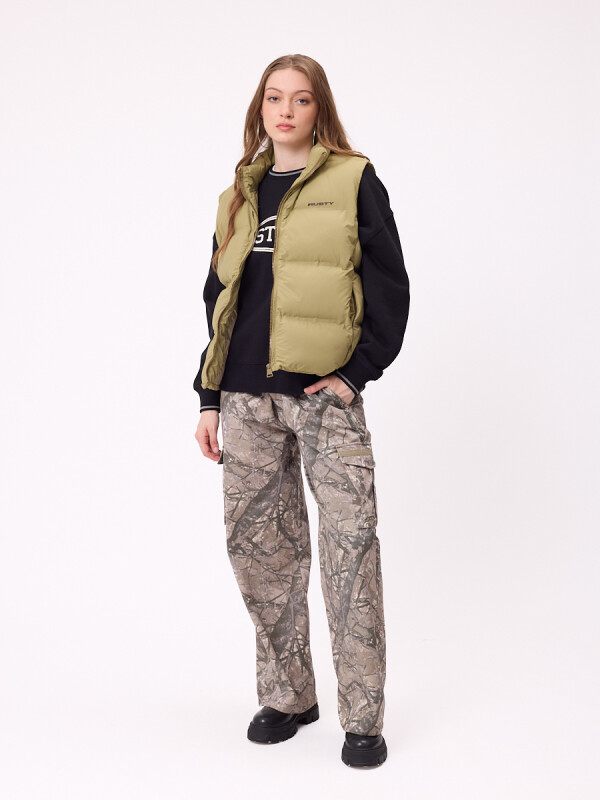 CHALECO LEEMAN RUSTY Militar