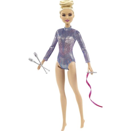 Muñeca Barbie Profesiones Gimnasta Rítmica 001