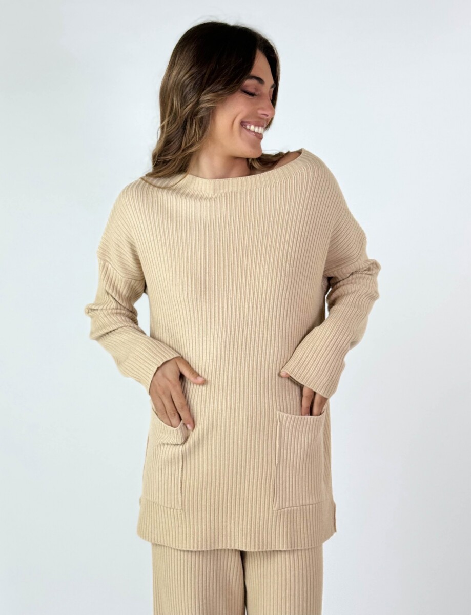 SWEATER AURELIO - BEIGE 