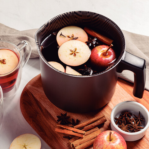 Hervidor de leche modelo "PARIS", 1,2 lts. Ø12cm -TRAMONTINA TR5981