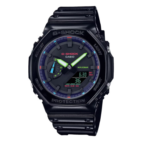 Reloj G-Shock Casio Analógico-Digital Hombre GA-2100RGB-1A Reloj G-Shock Casio Analógico-Digital Hombre GA-2100RGB-1A