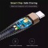 Cable Cargador Micro Usb Malla Super Reforzado Treqa 1 Metro Variante Color Cobre