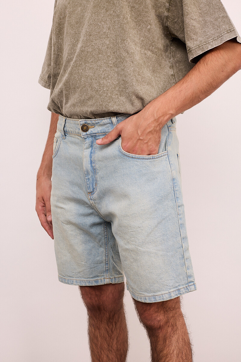 Bermuda Jean - Brixton Gris Gastado