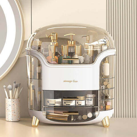 Organizador de Maquillaje IMBACK IBK-HMJ058 | Diseño Premium con Tapa y Cajones | Cosméticos, Perfumes y Accesorios Organizador de Maquillaje IMBACK IBK-HMJ058 | Diseño Premium con Tapa y Cajones | Cosméticos, Perfumes y Accesorios