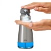Dispensador de jabón espumoso de acero oxo Dispensador de jabón espumoso de acero oxo