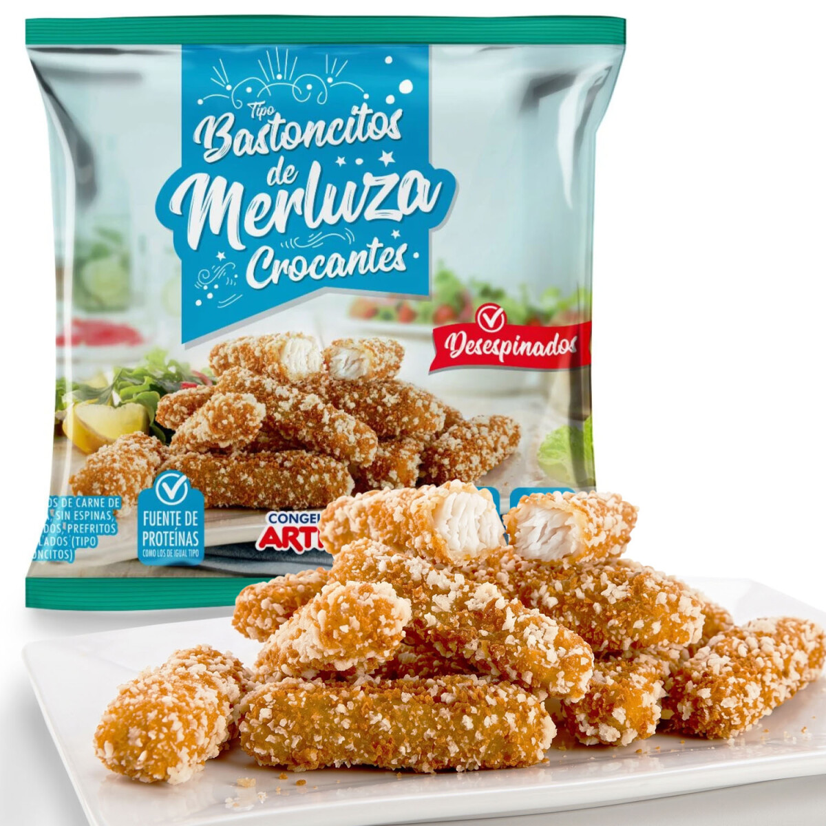 Bastones de Merluza Artico 300 Grs 