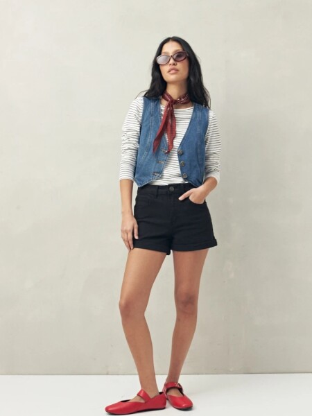 SHORT D.CASSIN TOMINO NEGRO