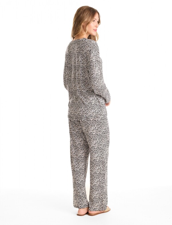 Pijama Con Pantalon MULTI/BLANCO