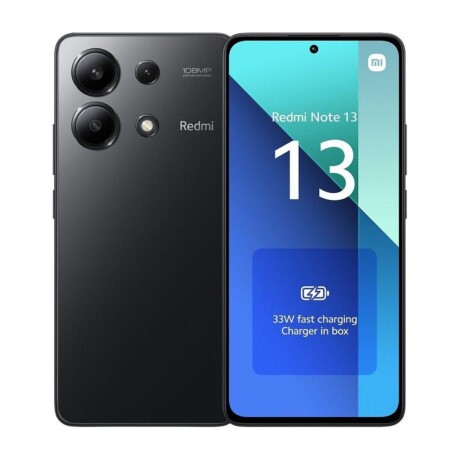 Celular Smartphone Xiaomi Redmi Note 13 4G 256gb 8gb NEGRO