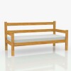 Cama Marinera con Respaldo Meneghetti Miel Cama Marinera con Respaldo Meneghetti Miel