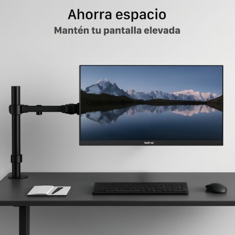 Soporte Monitor Brazo Articulado Acero Para Mesa Giratorio 13 a 32 pulgadas Soporte Monitor Brazo Articulado Acero Para Mesa Giratorio 13 a 32 pulgadas