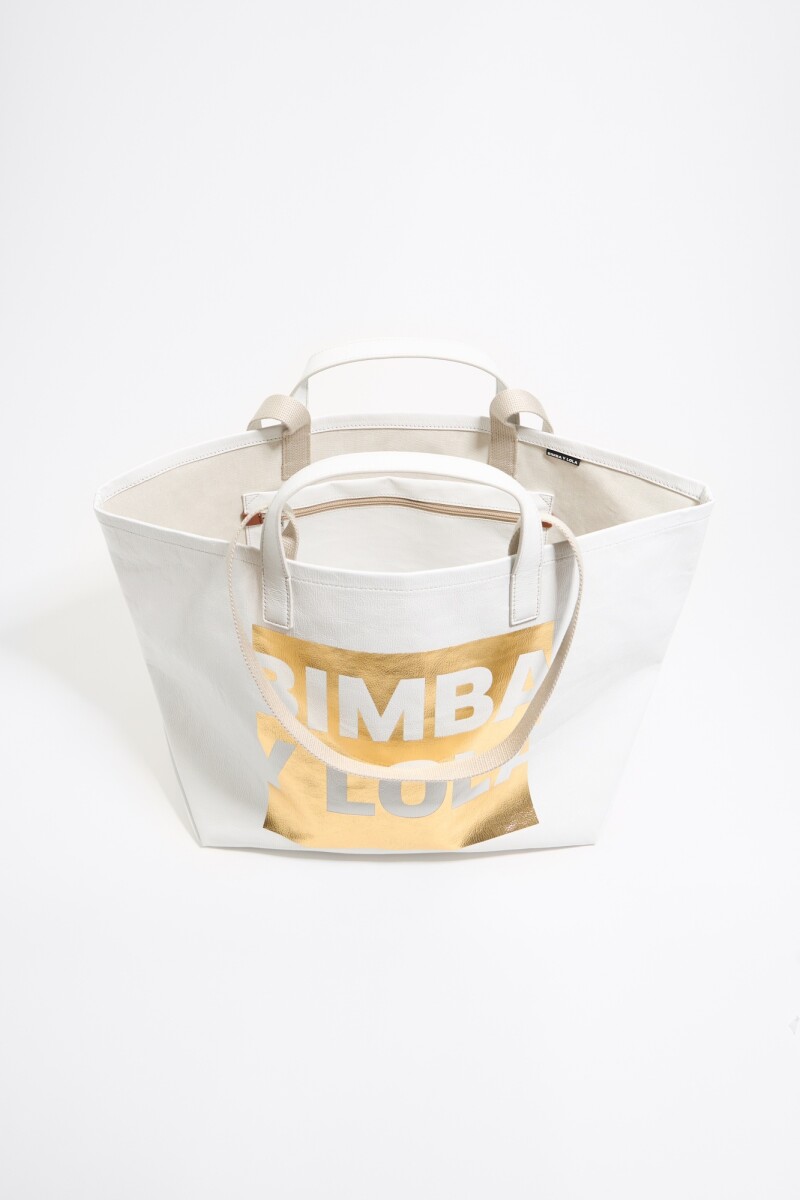 BOLSO SHOPPER Blanco
