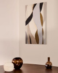 Lienzo abstracto Marvilo gris y mostaza 60 x 90 cm Lienzo abstracto Marvilo gris y mostaza 60 x 90 cm