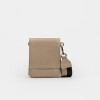 Mini Bag Olivia En Cuero Graneado Taupe