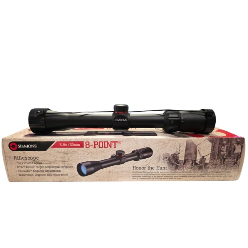 Mira Telescópica Simmons 8-Point 3-9x32 Mira Telescópica Simmons 8-Point 3-9x32