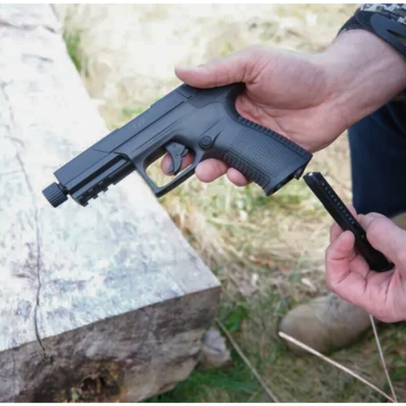 Pistola Co2 Umarex TXP 4,5 Mm + 500 Balines + 5 Garrafas Co2 Pistola Co2 Umarex TXP 4,5 Mm + 500 Balines + 5 Garrafas Co2