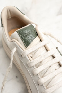 Zapatilla Cuero Verde Ingles
