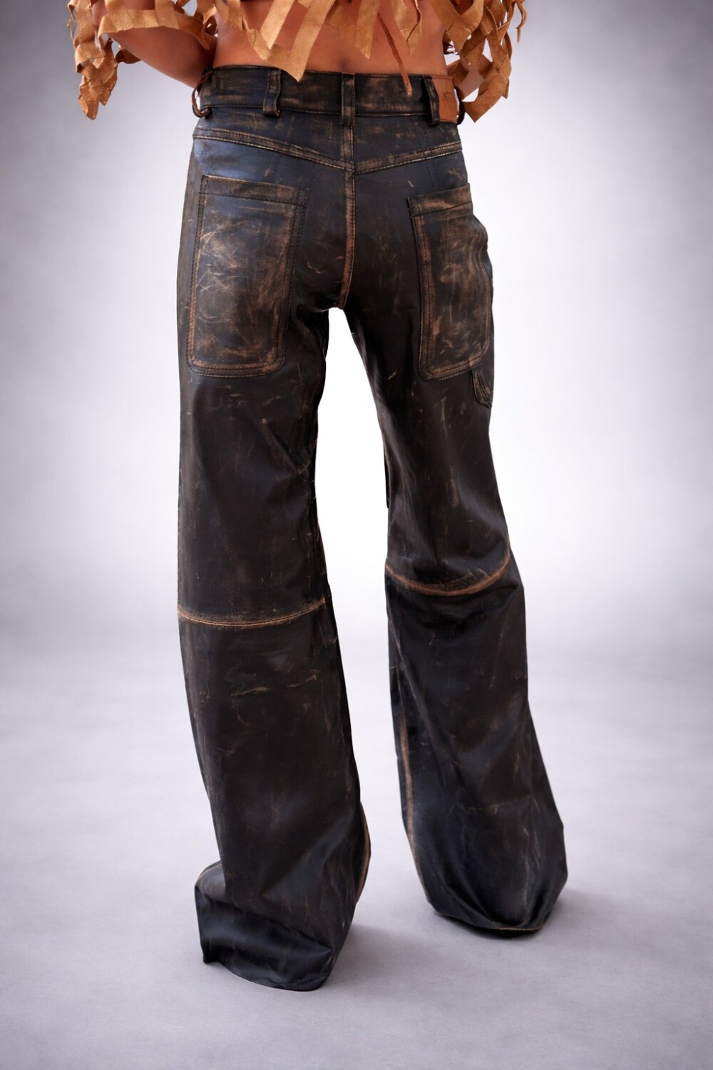 Pocket Pants Negro Vintage