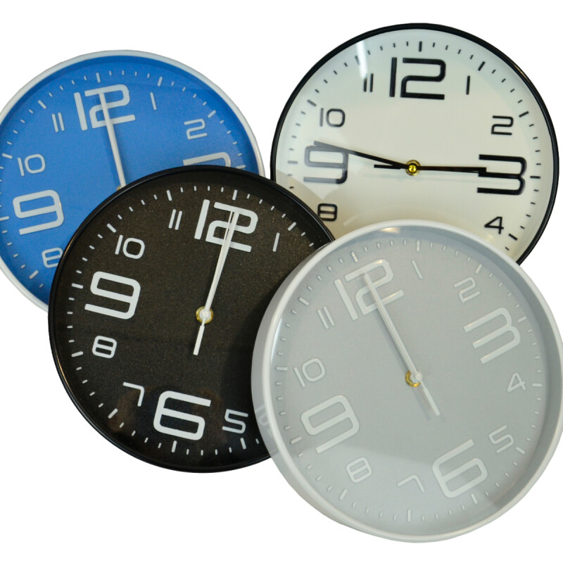 Reloj de pared 25 cm GRIS